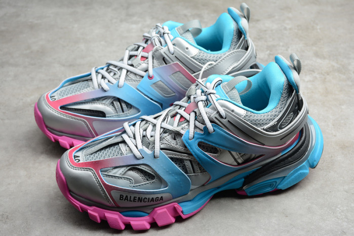 bl tess s. gomma trek low sneakers blue pink grey h903p81401