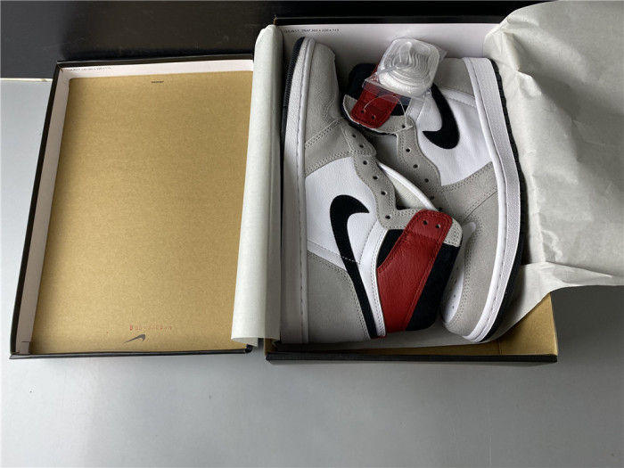 jordan 1 retro high light smoke grey - 555088-126
