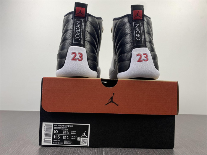 jordan 12 retro playoffs ct8013-006