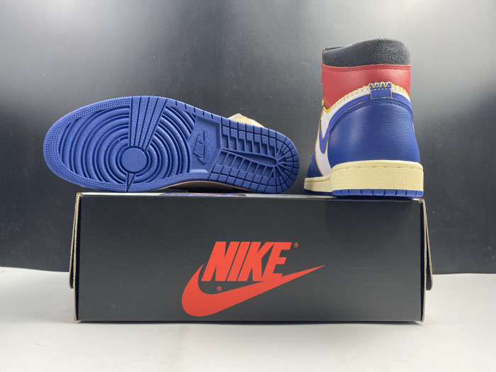 air jordan 1 retro hi nrg/un "union" - air jordan - bv1300-146