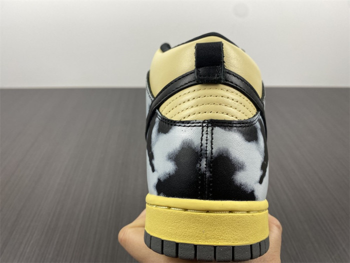 nike dunk high 1985 black acid wash dd9404-700