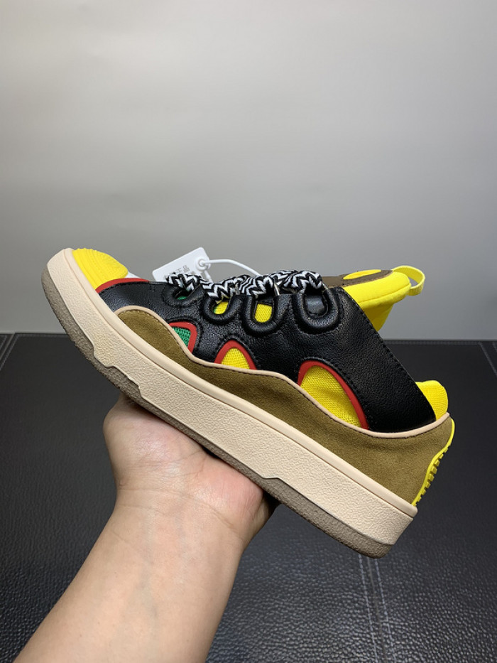 lanvin curb sneaker