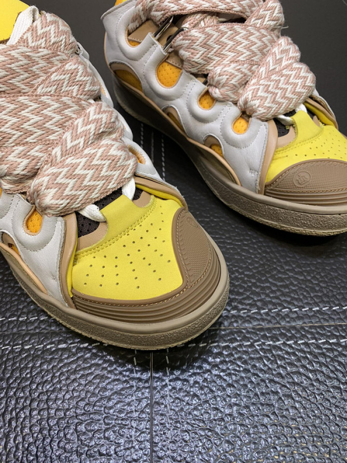 lanvin curb sneaker
