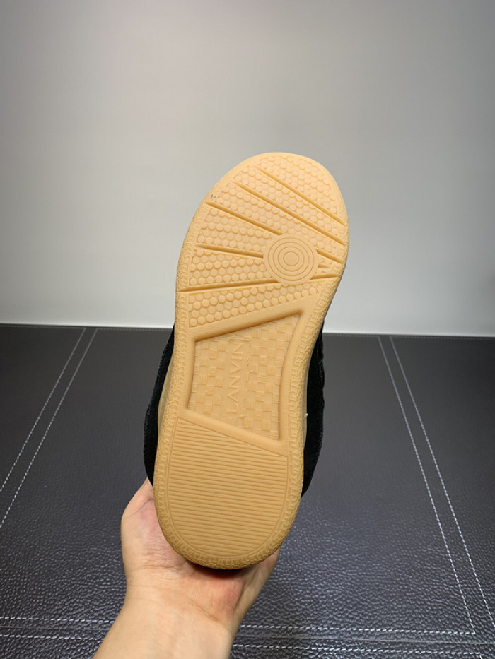 lanvin curb sneaker