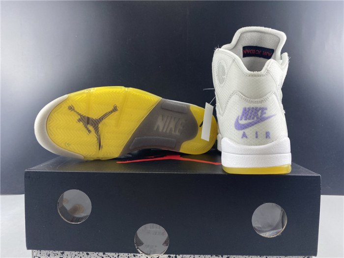off white air jordan 5 sp grey green - ct8480-105