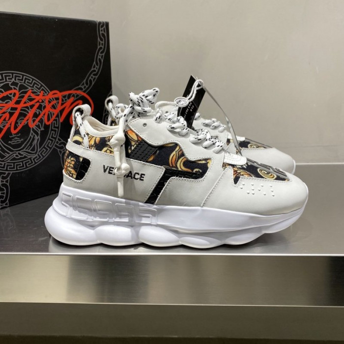 vse chain reaction white sneaker
