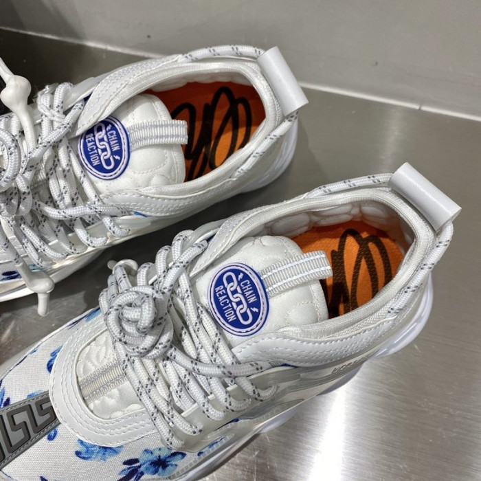 vse chain reaction white sneaker