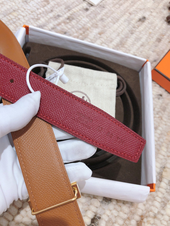 H**mes belt-3.2cm