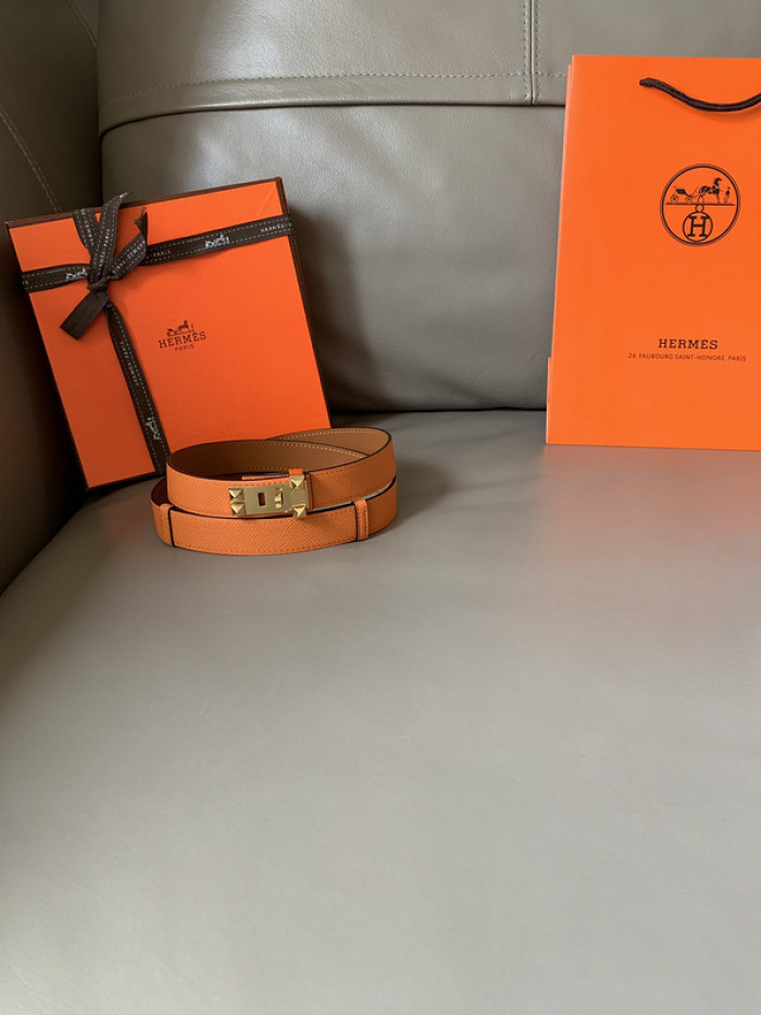 H**mes belt-2.4cm