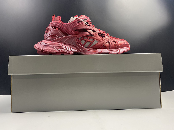 bl track trainers sneaker red 12813