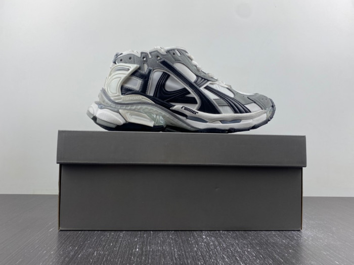 Ba*len*cia*ga runner black white 772774-w3rny-9012