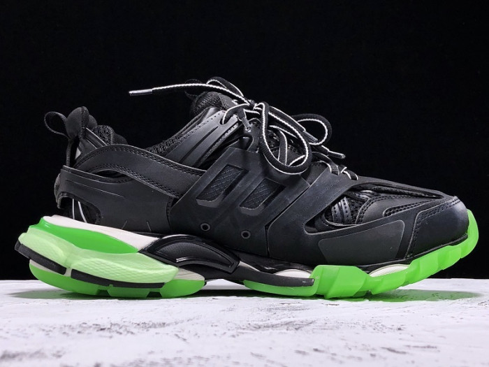 bl tess s. gomma trek low sneakers black green h903p036