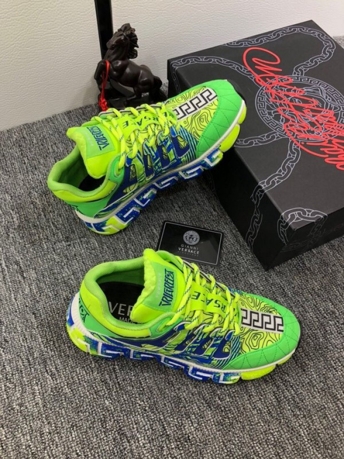 vse chain reaction green sneaker